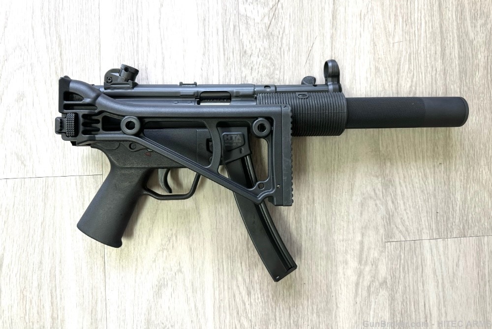 HTA/HITEC MP5KSD SBR 9mm, and HTA 9” Suppressor MP5SD-img-13