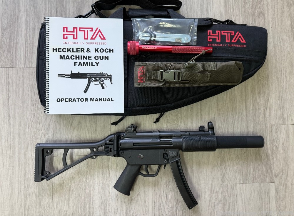 HTA/HITEC MP5KSD SBR 9mm, and HTA 9” Suppressor MP5SD-img-0