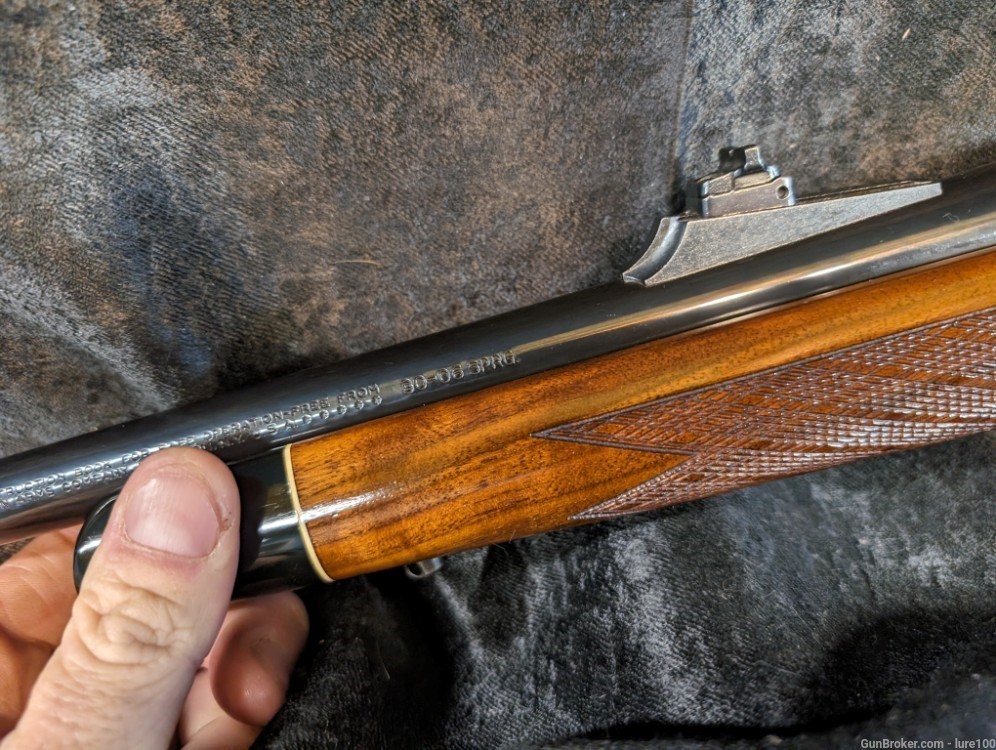 Vintage Remington 700 BDL 30-06 Walnut Stock beautiful woodgrain stock wow-img-31