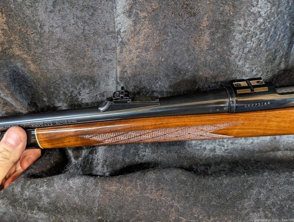 Vintage Remington 700 BDL 30-06 Walnut Stock beautiful woodgrain stock wow-img-33