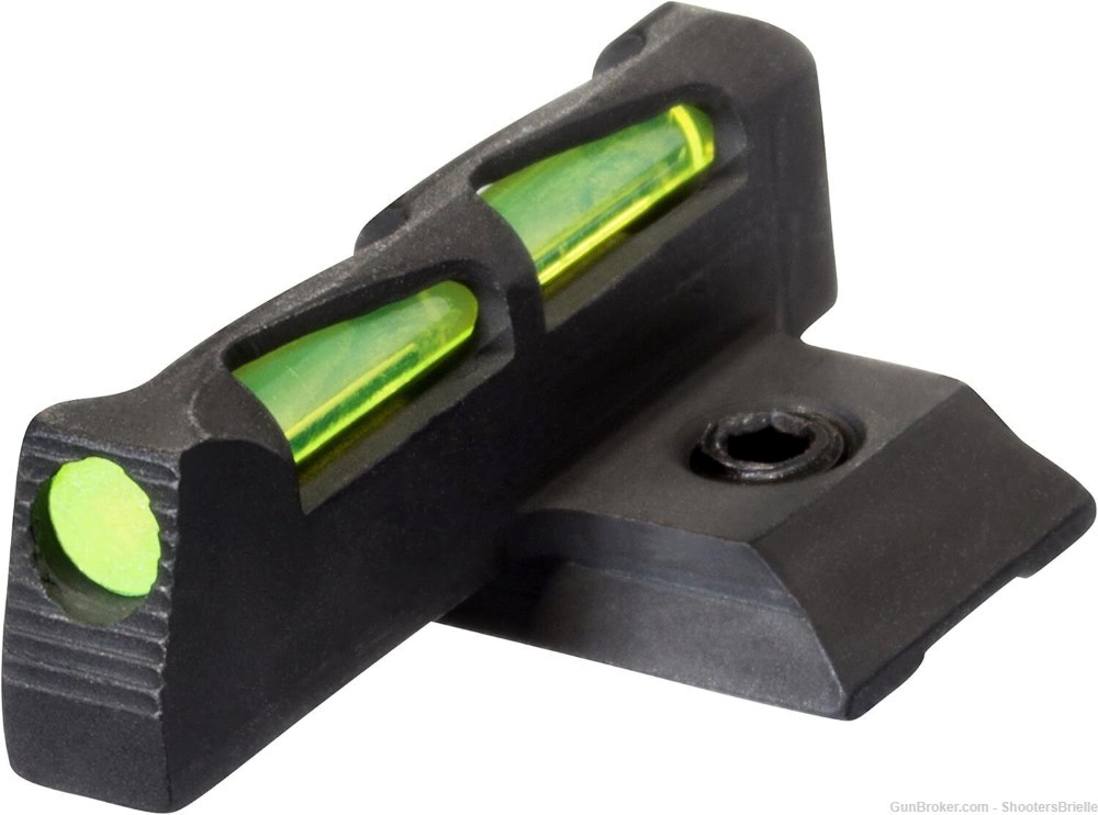 HIVIZ Front Sight for Glock 10mm, 45 ACP, 45 GAP - Red and Green Front-img-0