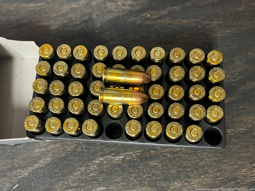 Aguila 124 grain 9 mm 400 rounds $1 NO RESERVE-img-2