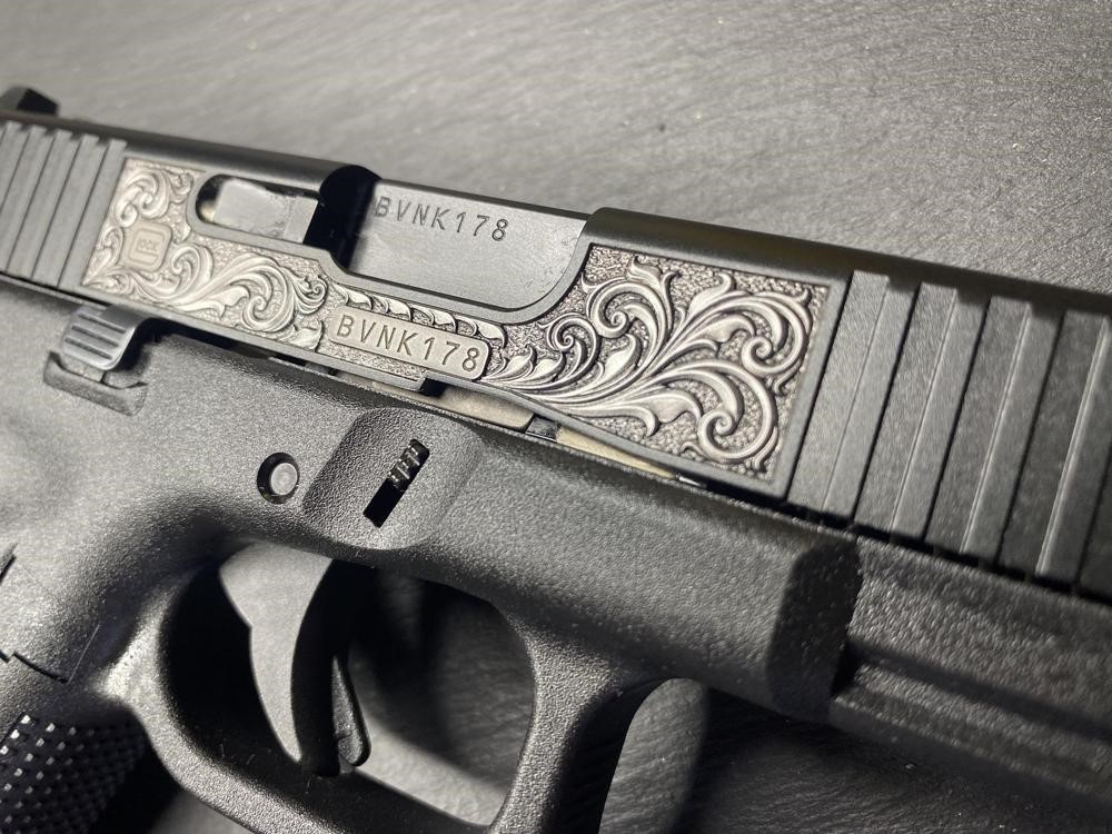 Glock 19 Gen 5 REGAL Custom Engraved G19 by Altamont-img-1