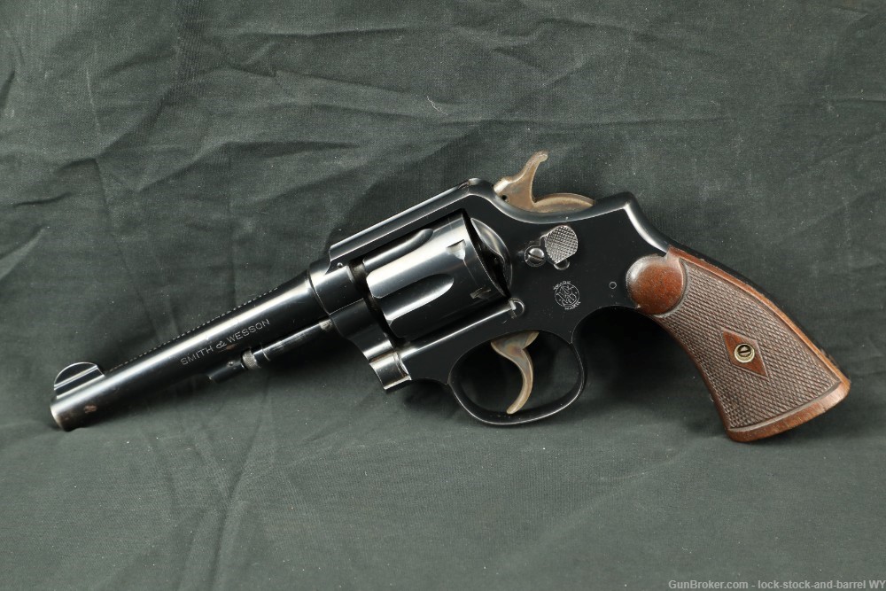 Smith & Wesson S&W .32-20 Hand Ejector Model 1905 4th Change Revolver, C&R-img-4