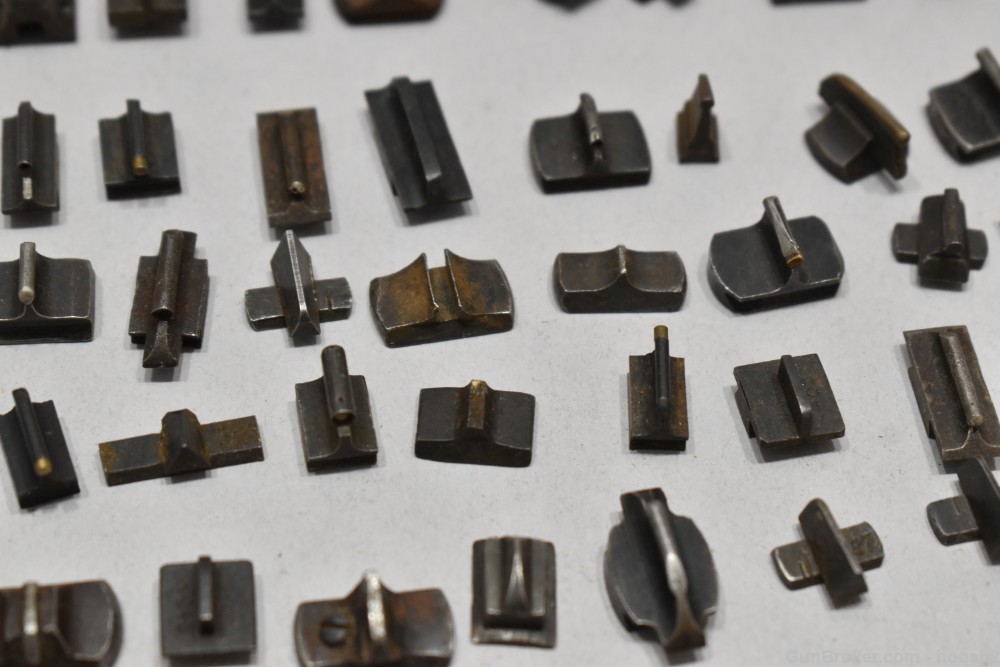 Huge Lot Approx 245 Pcs Unknown Dovetail Front Sights READ-img-9