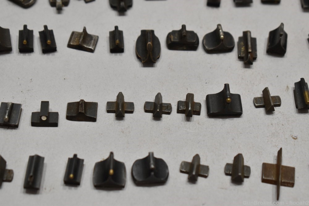 Huge Lot Approx 245 Pcs Unknown Dovetail Front Sights READ-img-19