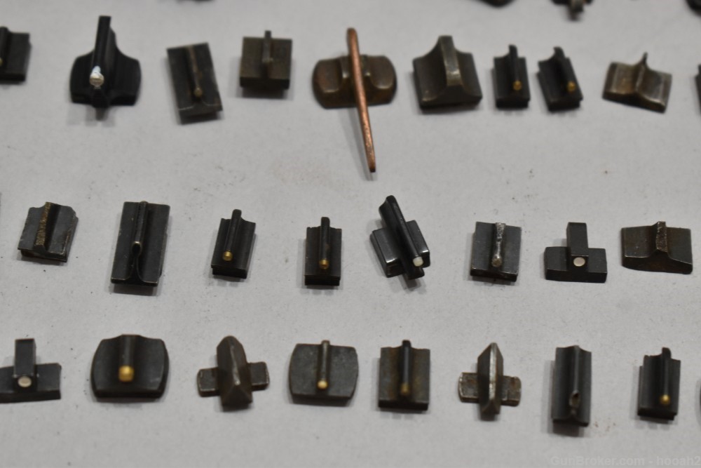 Huge Lot Approx 245 Pcs Unknown Dovetail Front Sights READ-img-18