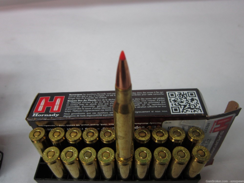 Hornady SST Hunting Ammunition in .270 Win., 100 Rounds-img-10