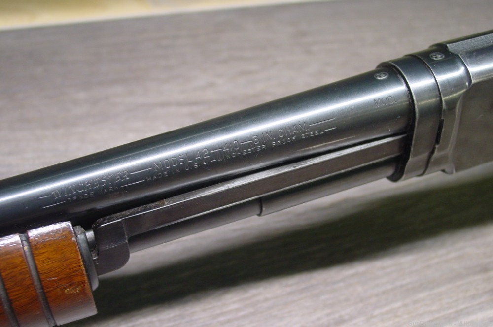 Vintage Winchester model 42 .410 MOD 26" shotgun!! Excellent!!-img-17