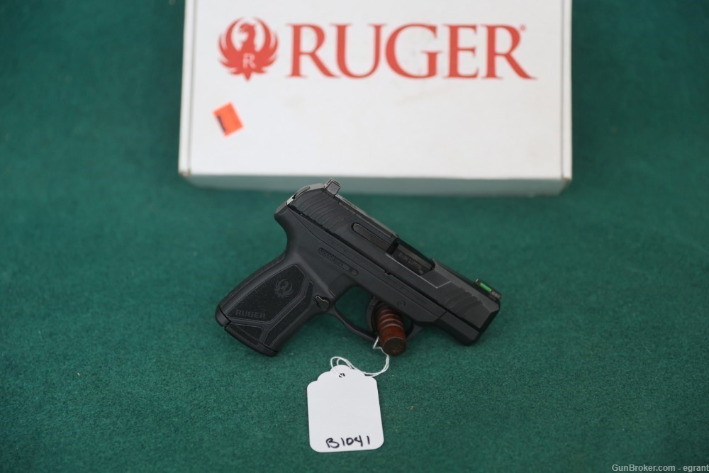 B1041 Ruger Max-9 9mm W Crimson Trace sight in box -img-0