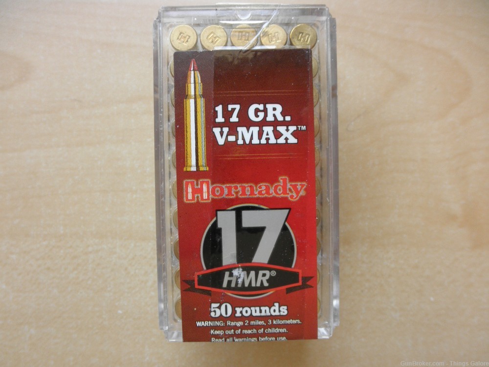 Hornady 17 HMR 17GR V-MAX-img-0