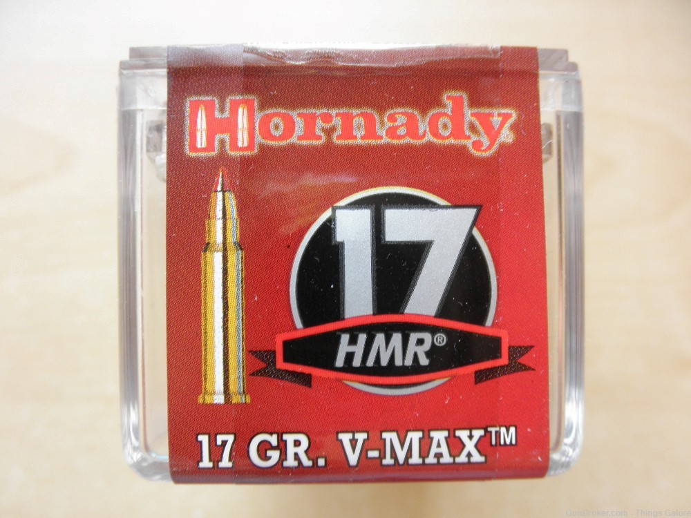 Hornady 17 HMR 17GR V-MAX-img-1