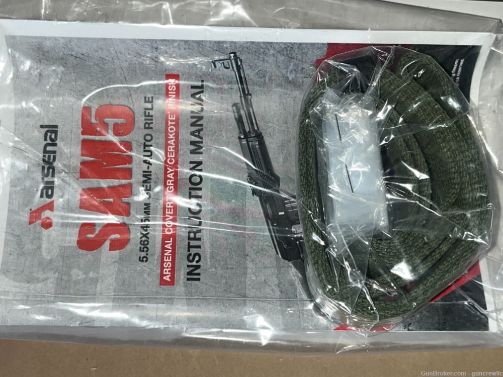 Arsenal Custom Shop SAM5-64G SAM-5 Covert Gray AK47 5.56 1 of 100 Layaway-img-27