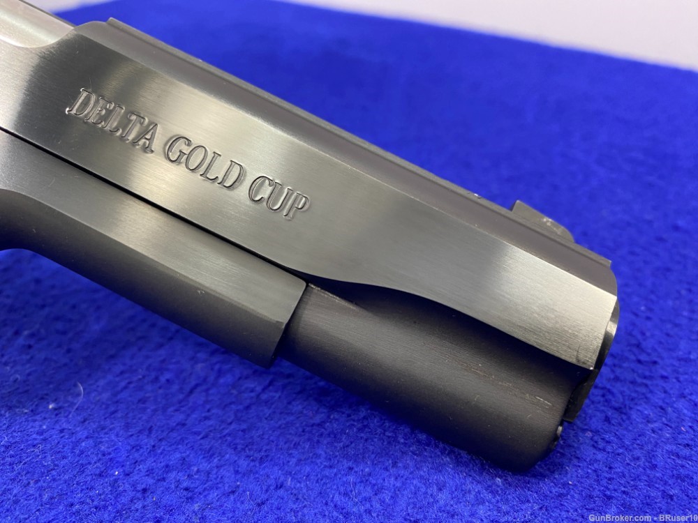 1991 Colt Delta Gold Cup 10mm *ULTRA RARE ROYAL BLUE MODEL* Collector Grade-img-33