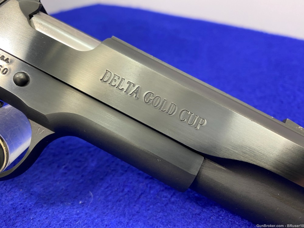 1991 Colt Delta Gold Cup 10mm *ULTRA RARE ROYAL BLUE MODEL* Collector Grade-img-32
