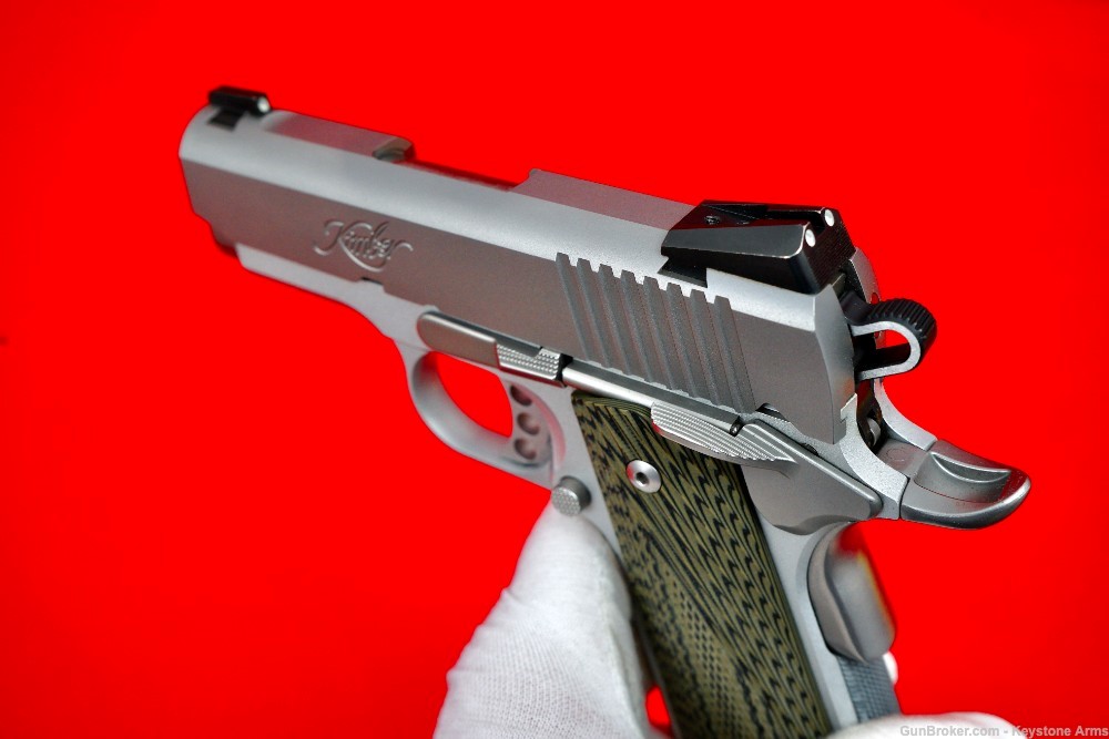 Awesome Kimber Stainless Ultra TLE II .45 ACP Compact Original Case-img-13