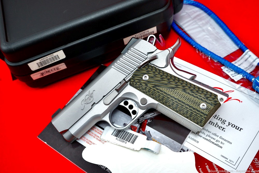 Awesome Kimber Stainless Ultra TLE II .45 ACP Compact Original Case-img-0