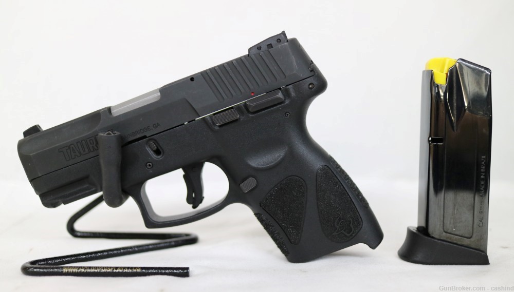 Taurus Model G2C 9mm 3.2” S.Auto Pistol – Black Polymer  -img-0