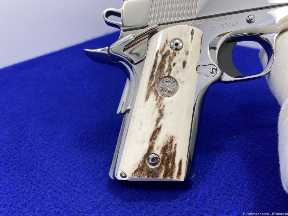 1999 Colt Officer's -Breathtaking Bright Stainless- *RARE FACTORY ENHANCED*-img-51