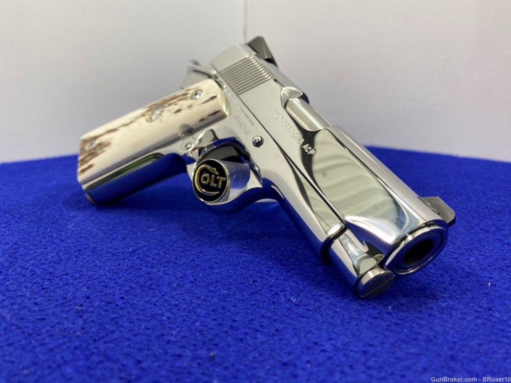 1999 Colt Officer's -Breathtaking Bright Stainless- *RARE FACTORY ENHANCED*-img-35