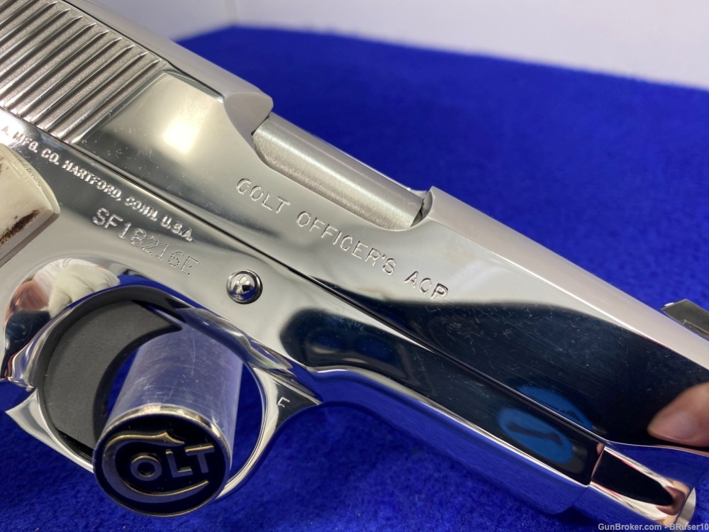 1999 Colt Officer's -Breathtaking Bright Stainless- *RARE FACTORY ENHANCED*-img-31