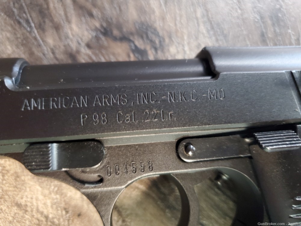 American Arms P98 22 LR Semi Auto Pistol w/Box 22lr P-38 Clone Penny Start-img-12