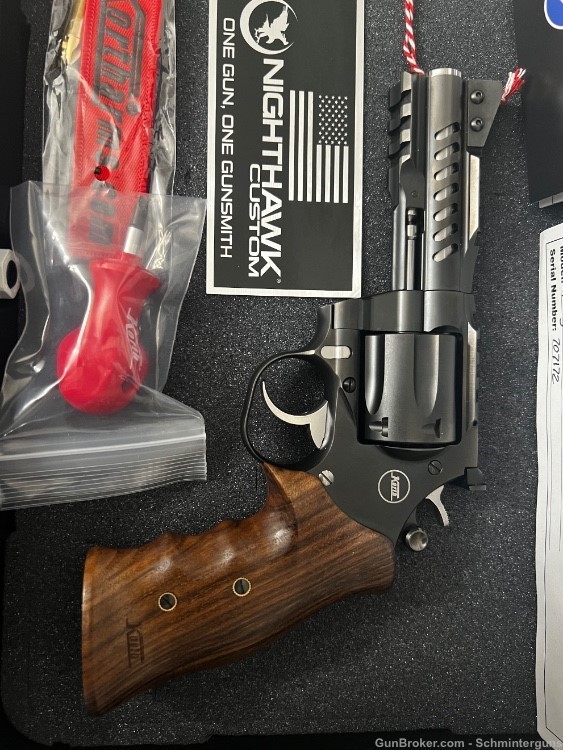 Nighthawk Custom Korth Ranger 4" 357 Magnum  unfired . -img-1