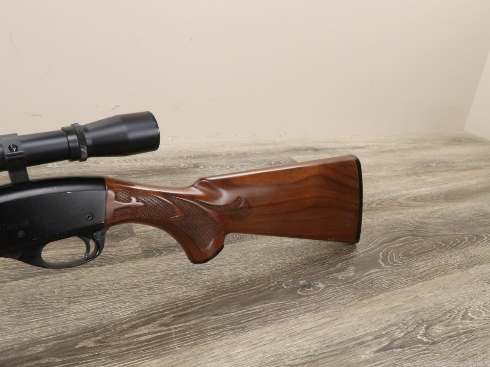 Remington Model 572 Fieldmaster Pump Action .22 Sh-L-LR 21" 1988 w/Scope-img-7
