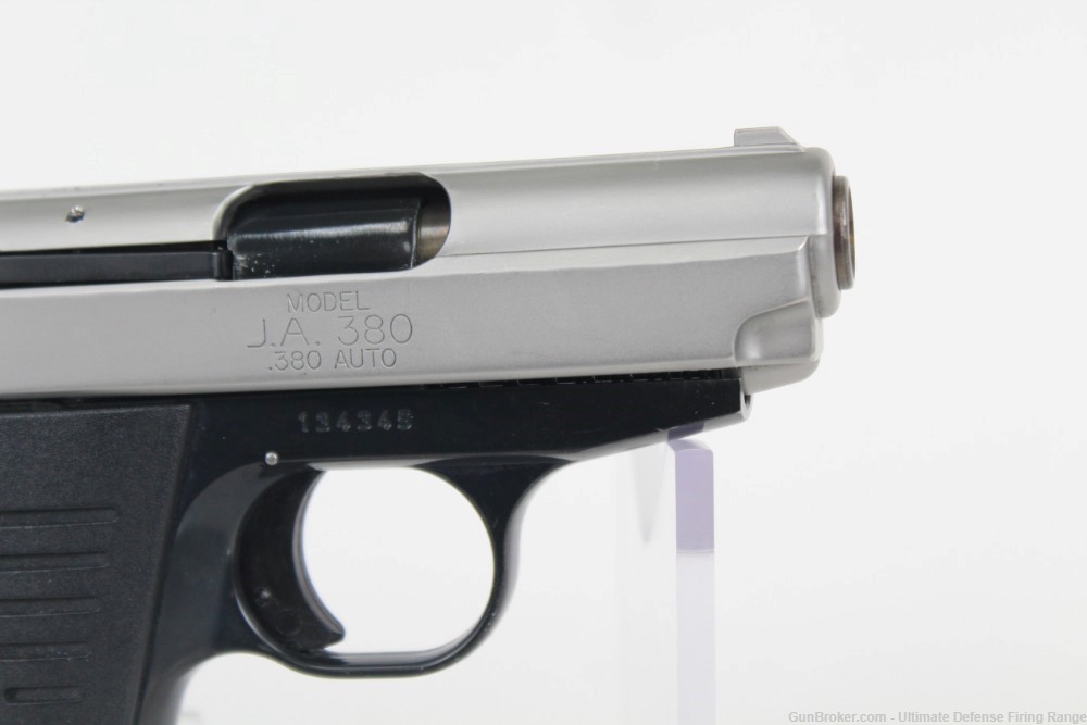 Excellent Jimenez Arms Model J.A. 380 chambered in 380 Auto 2-Tone 2 Mags-img-8
