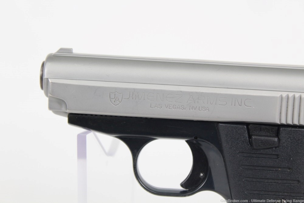Excellent Jimenez Arms Model J.A. 380 chambered in 380 Auto 2-Tone 2 Mags-img-7