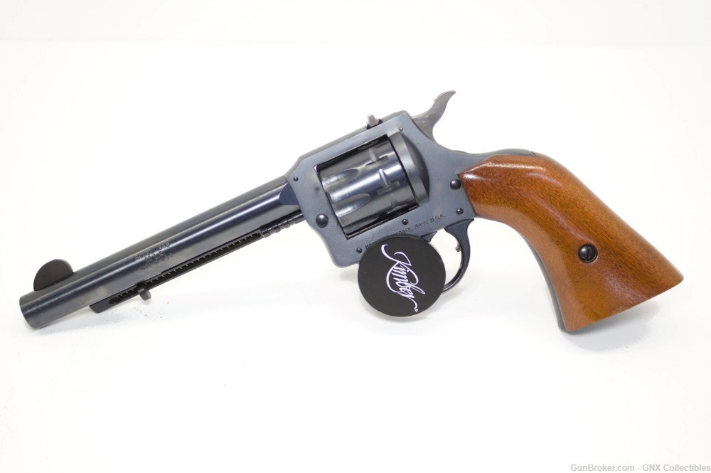 VERY NICE In-Box H&R 949 .22 LR Double Action 9 Shot - PENNY START!-img-4