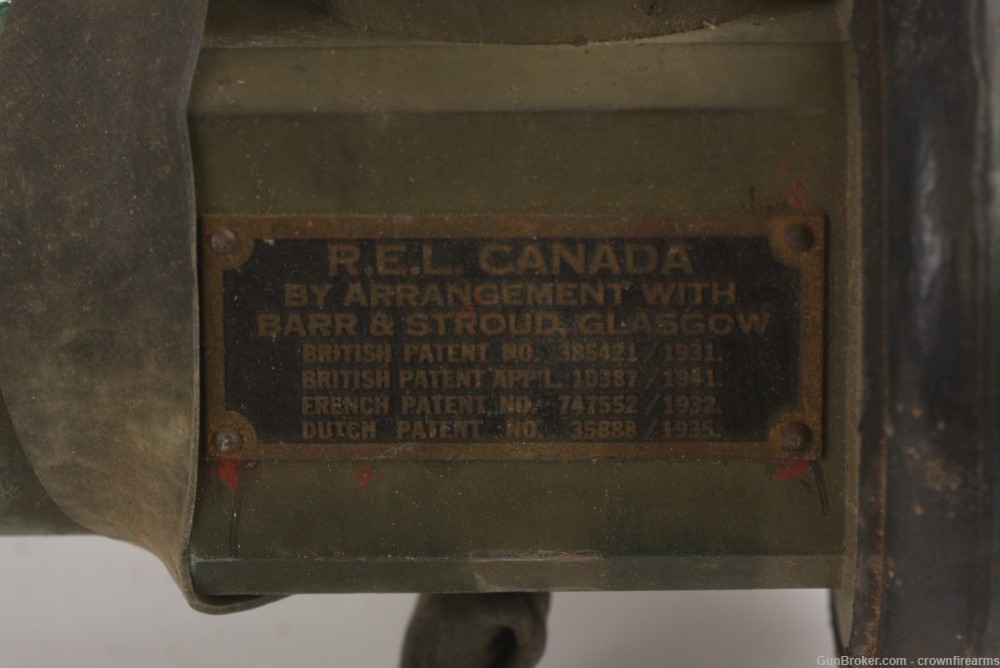  BARR & STROUD M9a1 Rangefinder Ww2 British Canada-img-12