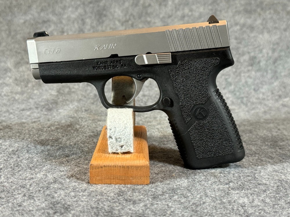Kahr CW9 9mm with Extra Mags, Holster, and Bag-img-6