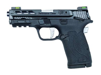 Smith & Wesson 12718 Performance Center Shield EZ 380 ACP 3.80" 8+1 Black B