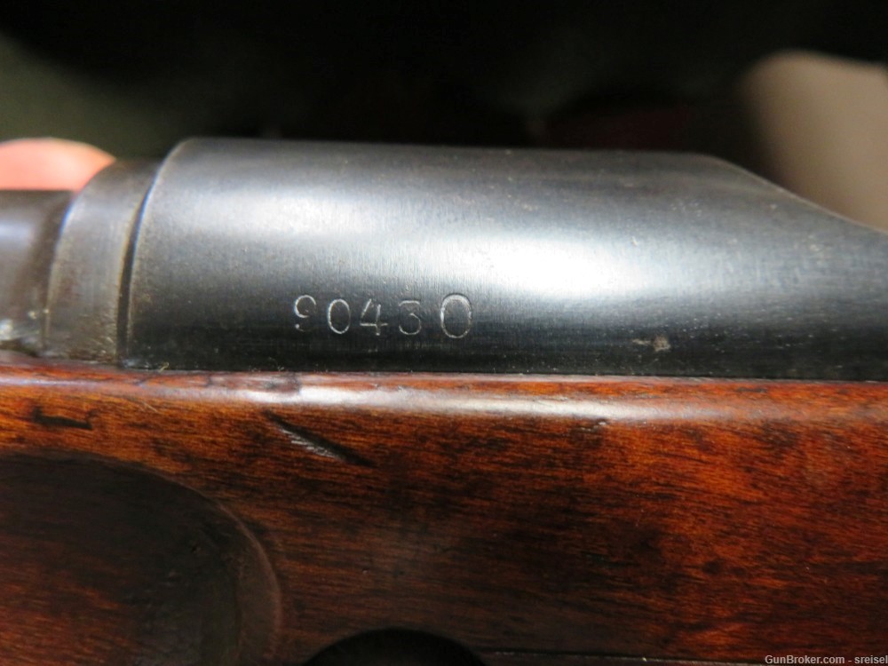 WWII HUNGARIAN 31M MANNLICHER STEYR CARBINE-NICE STOCK CARTOUCHE-img-9
