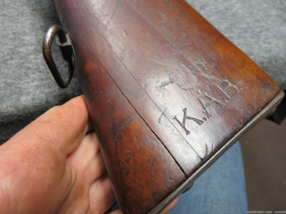 WWII HUNGARIAN 31M MANNLICHER STEYR CARBINE-NICE STOCK CARTOUCHE-img-17