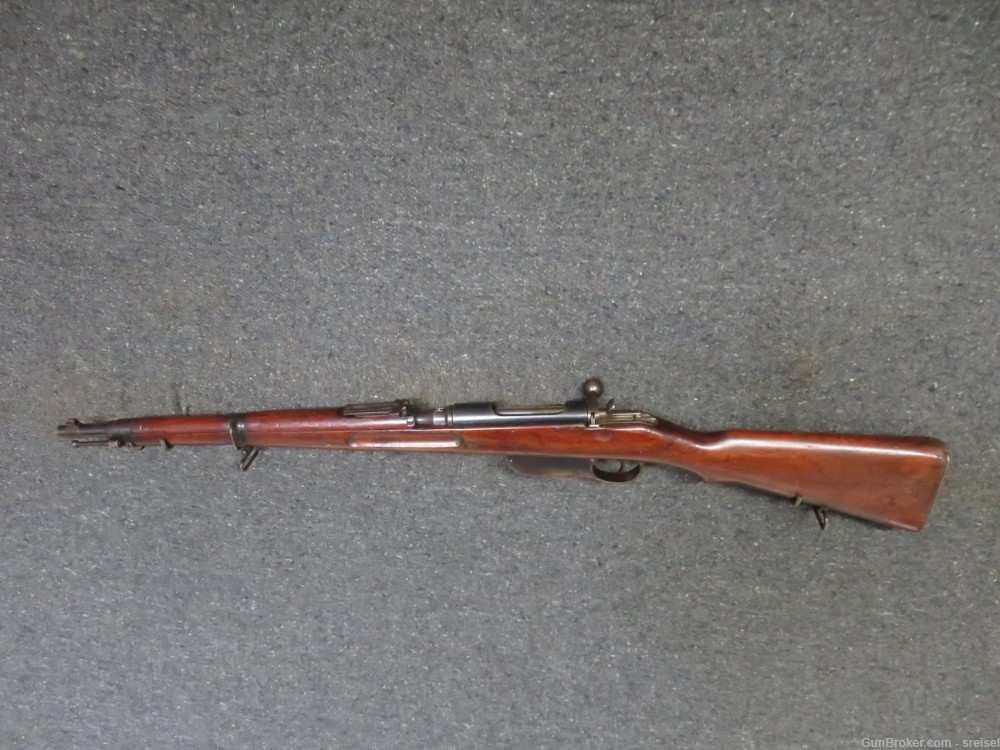 WWII HUNGARIAN 31M MANNLICHER STEYR CARBINE-NICE STOCK CARTOUCHE-img-3