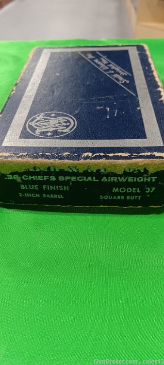 SMITH & WESSON MODEL 37 CHIEFS SPECIAL AIRWEIGHT 38SPL -MFG 1961--img-27