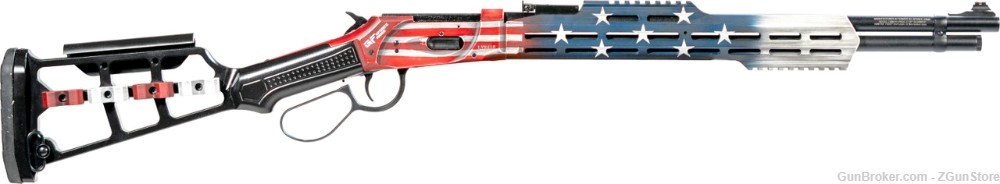 Gforce Arms 410GA 20" BRL USA Lever Action Skeleton Tac 7+1 -img-0