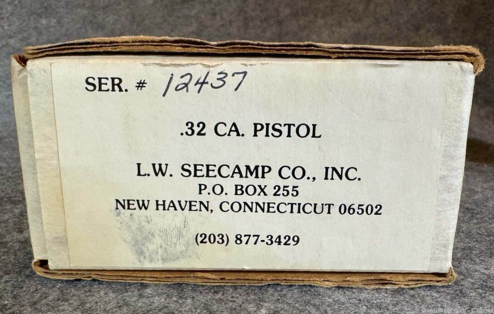 L.W. Seecamp 32ACP Pistol-img-7