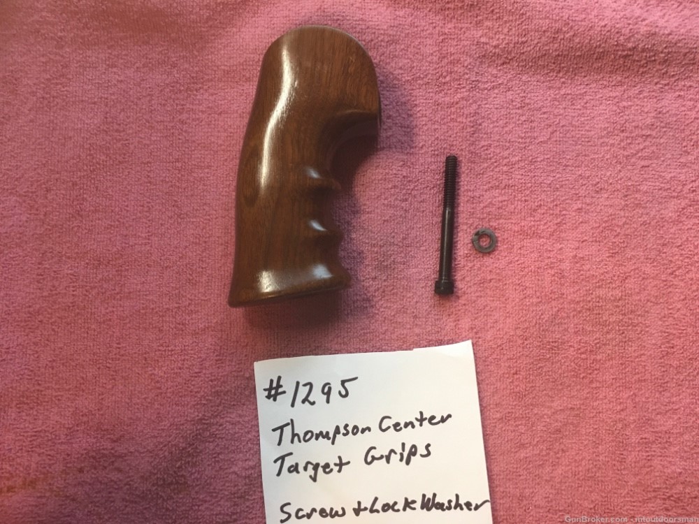 Thompson Center Target Style Hand Gun Grips. And Frame Screw-img-1