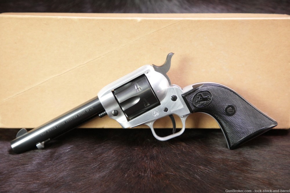 1st Year Colt Q Code Frontier Scout .22 LR Single Action Revolver 1957 C&R-img-3