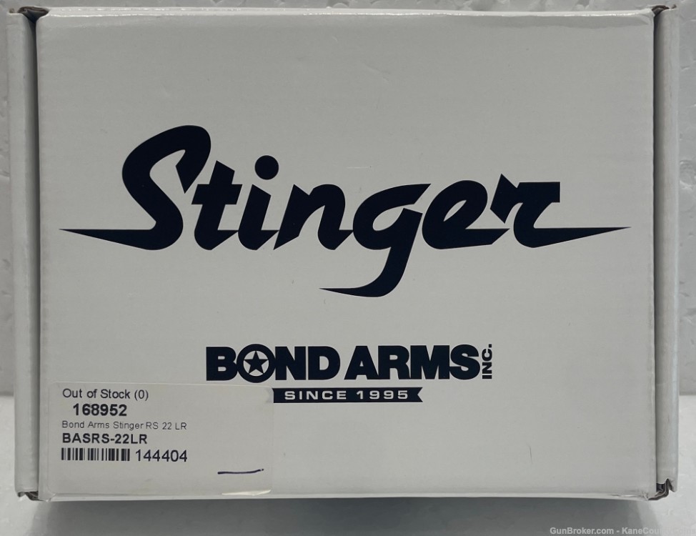 Bond Arms Inc Stinger .22 LR Derringer Excellent Condition Box, Papers, Etc-img-3