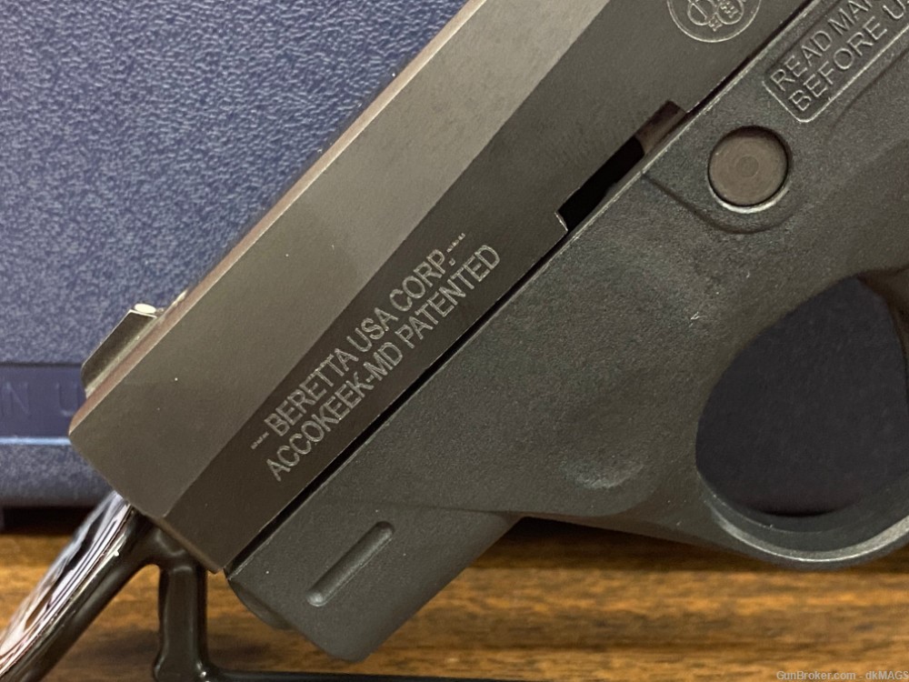 Beretta BU9 Nano 9mm Semi Auto Pistol 4 mags total -img-12