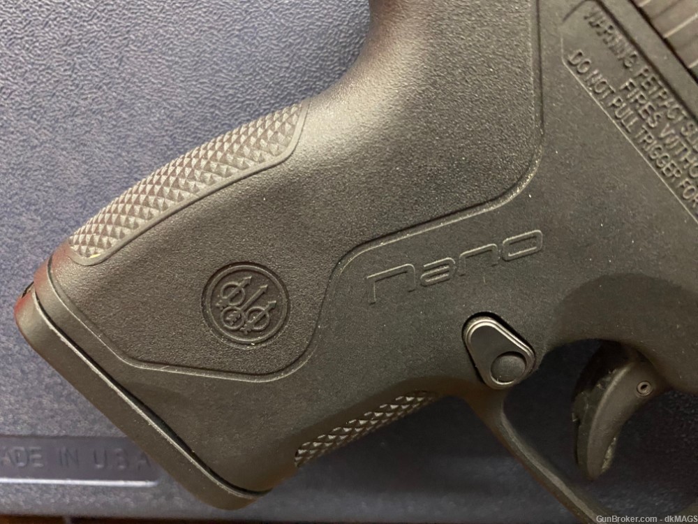 Beretta BU9 Nano 9mm Semi Auto Pistol 4 mags total -img-3