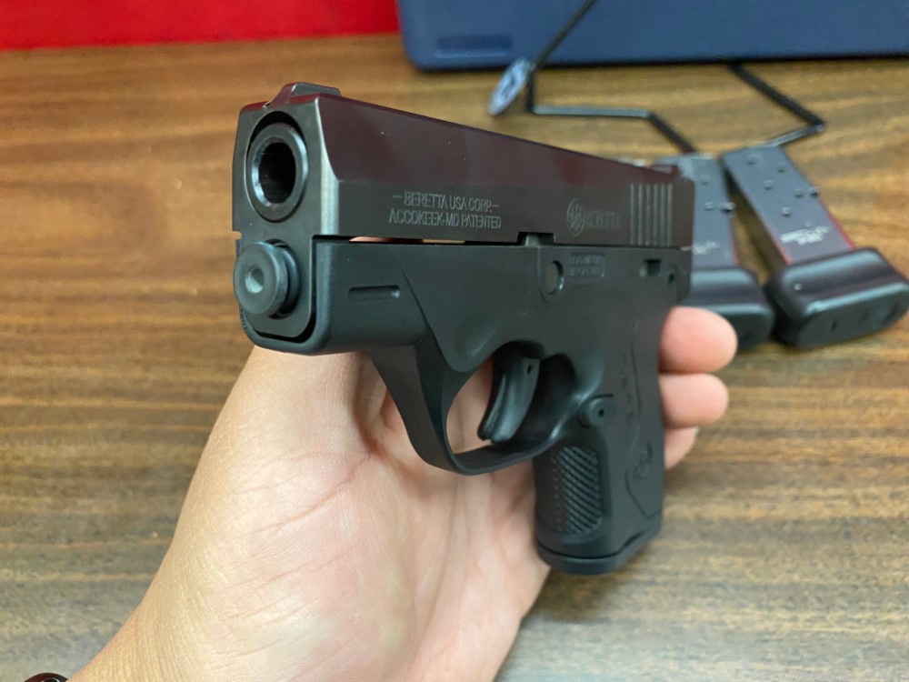 Beretta BU9 Nano 9mm Semi Auto Pistol 4 mags total -img-11