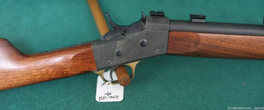BP-749* Cabelas Pedersoli Remington rolling block percussion rifle 50 cal -img-0