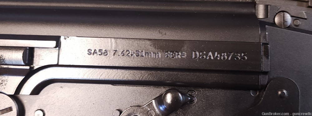DSA DS Arms SA58 SA5816C-A SA-58 FAL Bipod Cut 7.62NATO 7.62  Layaway-img-6