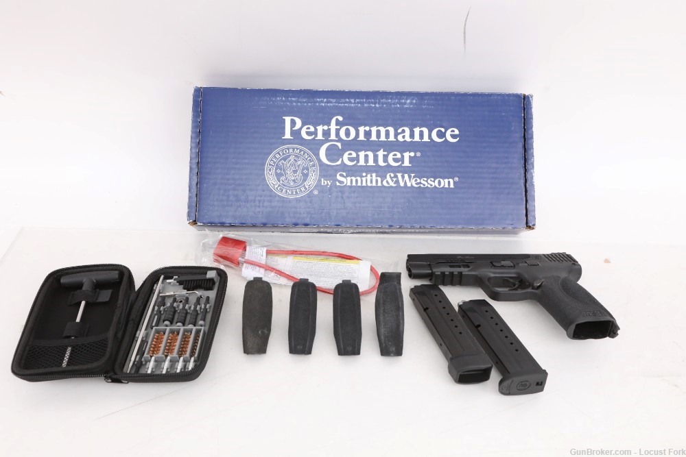 Smith Wesson M&P 9mm Pro Series 5" Performance Center Like NEW in Box 2Mags-img-0