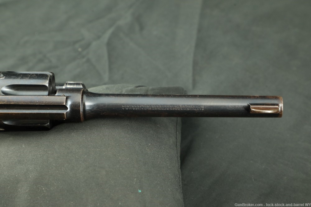 WWI Smith & Wesson S&W .455 Mark II Hand Ejector .45 Colt Revolver, C&R-img-8
